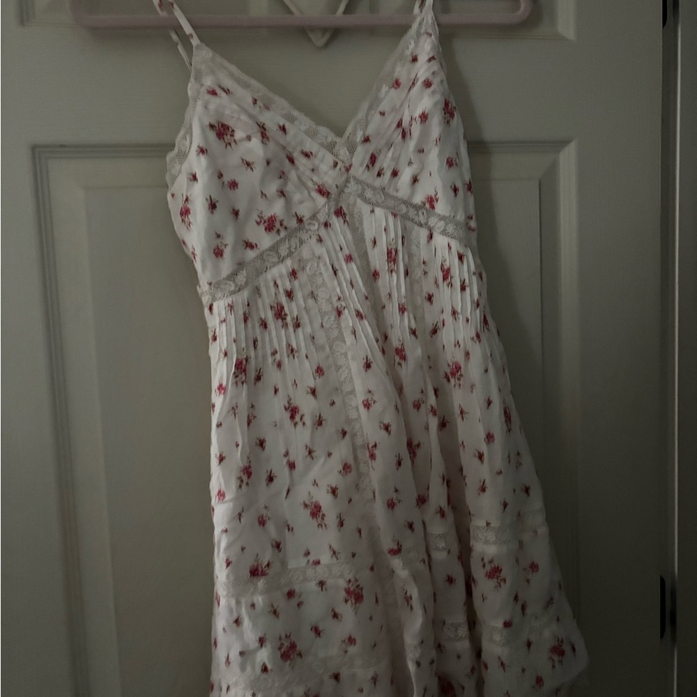 Loveshackfancy Docila Floral Cotton Mini Dress